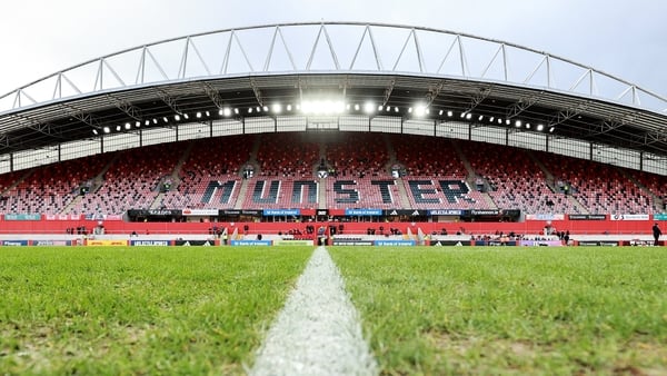 28 February 2026; A general view of Thomond Park before the United Rugby Championship match between Munster and Zebre Parma at Thomond Park in Limerick. Photo by Thomas Flinkow/Sportsfile