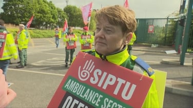 Paramedic Paula Lawless says staff have upskilled which she said has not been recognised in terms of pay