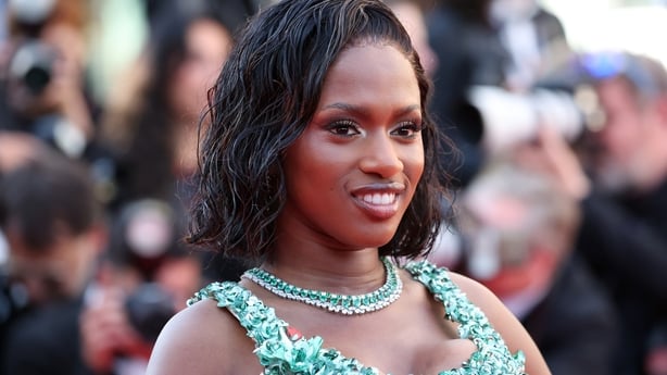 Maïmouna Doucouré attends the red carpet of the closing ceremony at the 77th annual Cannes Film Festival at Palais des Festivals on 25 May, 2024 in Cannes, France. (Photo by Gisela Schober/Getty Images)