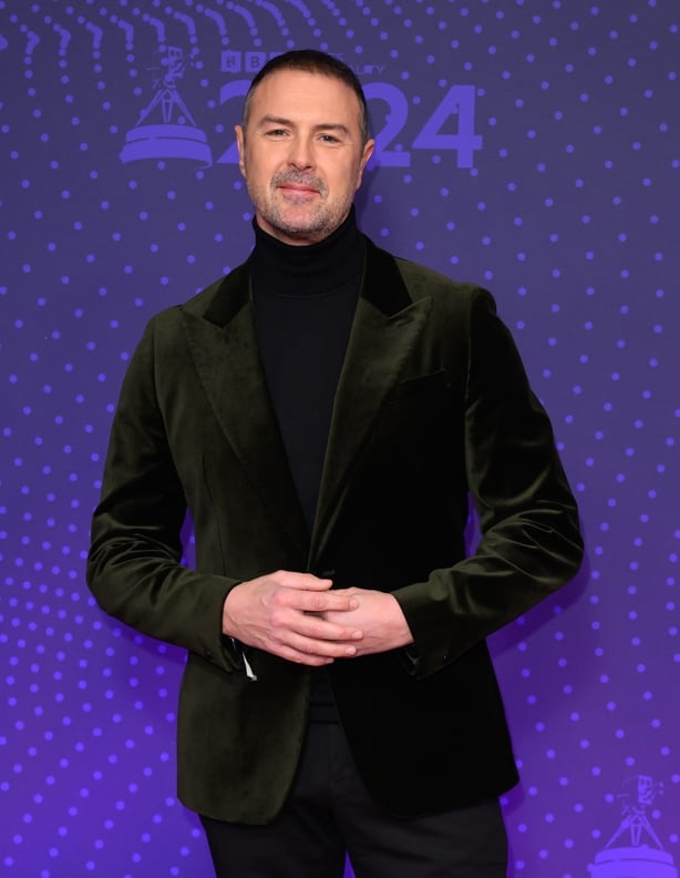 Paddy McGuinness attends BBC Sports Personality Of The Year 2024 at Dock10 Studios on 17 December, 2024 in Manchester, England. (Photo by Karwai Tang/WireImage)