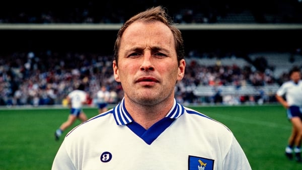 14 August 1988; Eugene Hughes of Monaghan before the All-Ireland Senior Football Championship Semi-Final match between Cork and Monaghan at Croke Park, Dublin. Photo by Ray McManus/Sportsfile