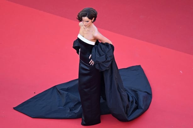  Maura Higgins attends the opening ceremony and "La Vénus Electrique"