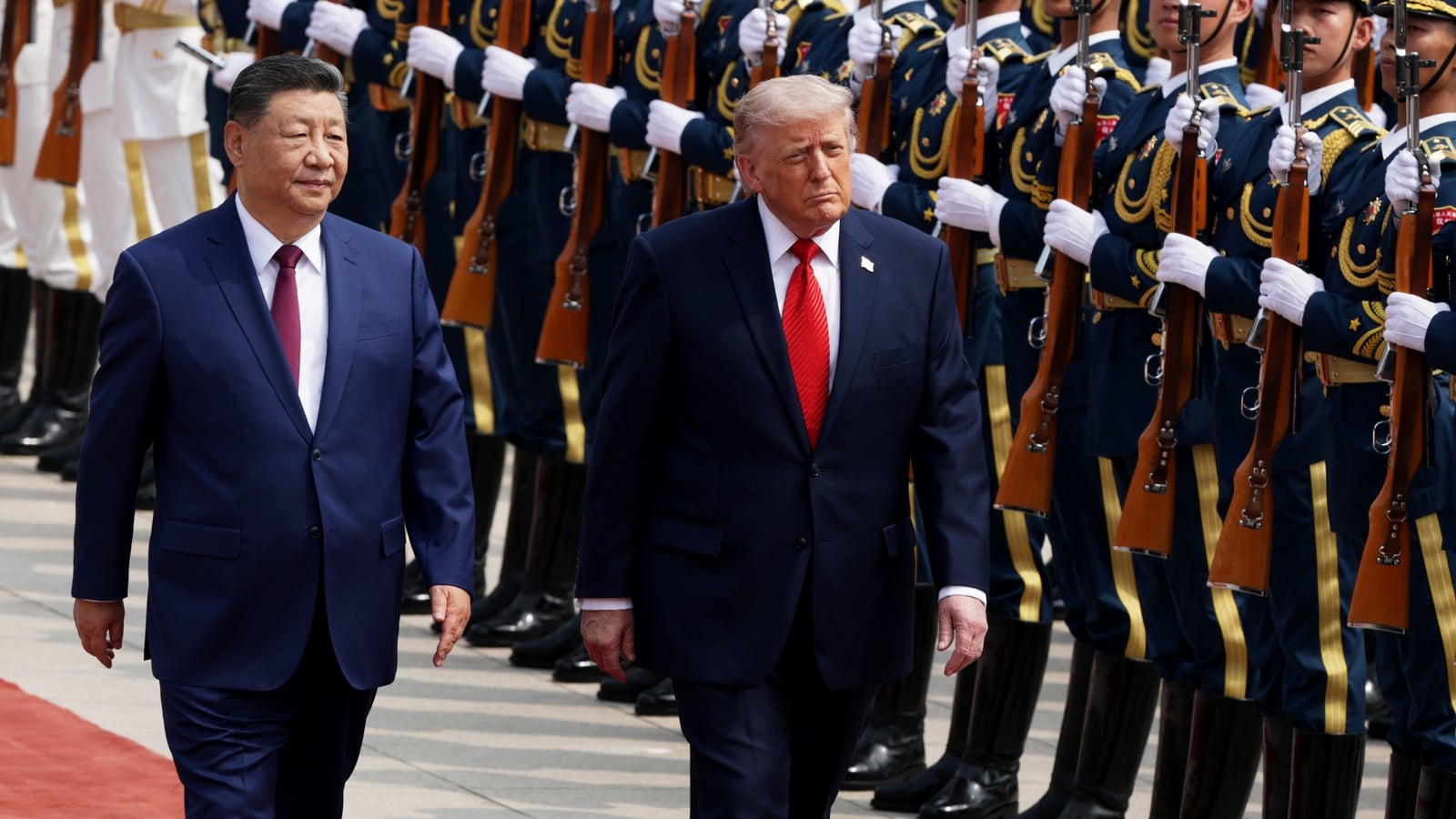 Trump and Xi meet in Beijing to discuss trade and Iran