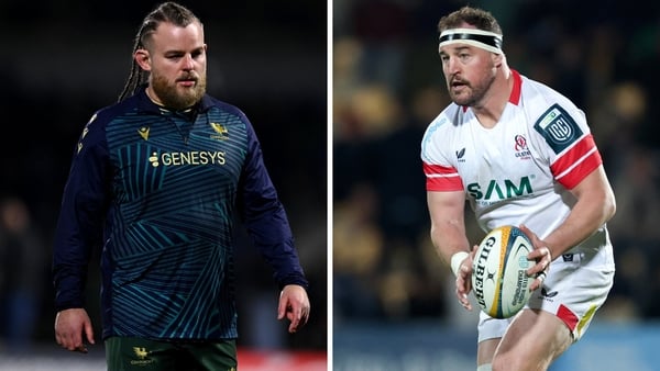 Finlay Bealham and Rob Herring