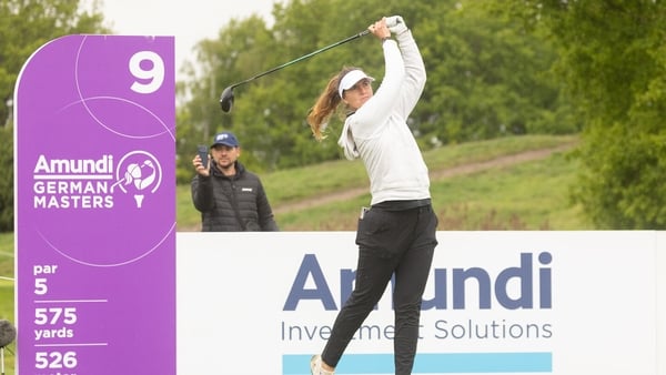 Golfer Leonie Harm during the Amundi German Masters.