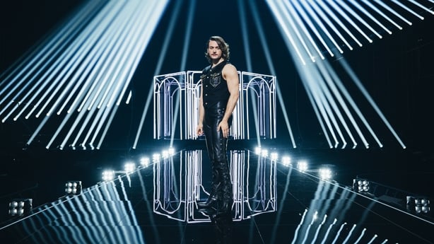 R=AIDAN performing Bella for Malta during the Second Rehearsal at WienerStadthalle, Vienna 