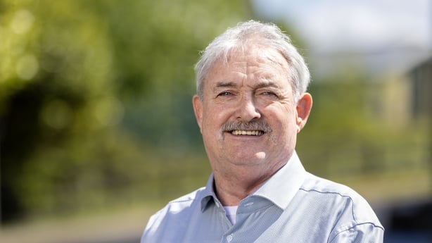 Incoming President of the Communications Workers' Union, Tom Sheehan, pictured after his election today at the CWU delegate conference in Sligo