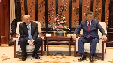 'The relationship is a very strong one,' Trump says in meeting with Xi