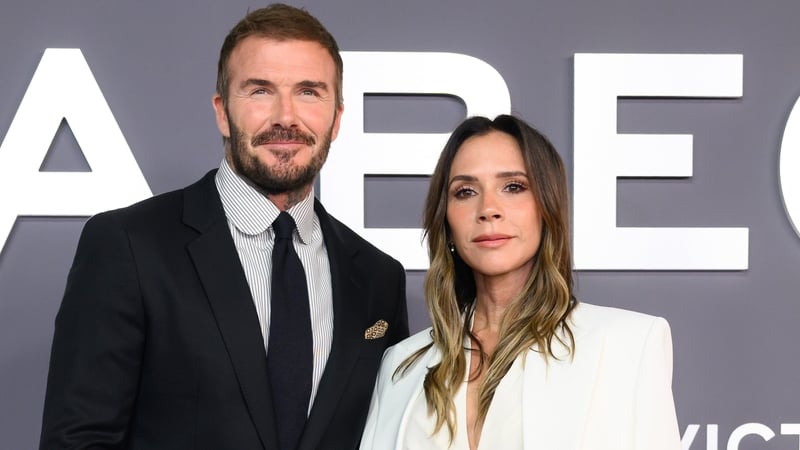 David Beckham and Victoria Beckham