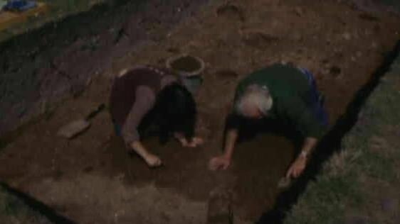 Archaeological dig, Armagh (1976)