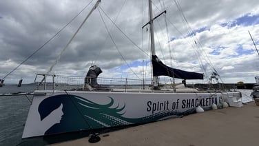 'Spirit of Shackleton' yacht launches with bold ambitions