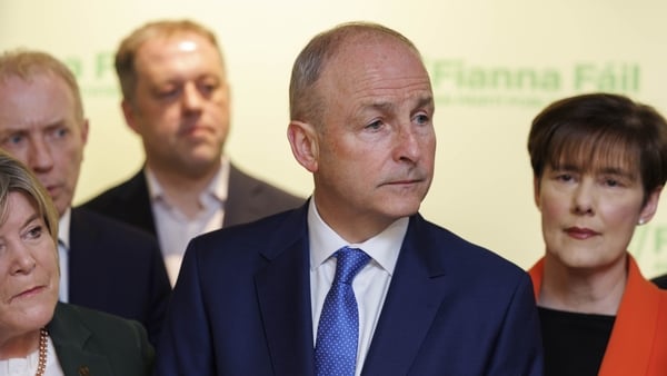 Taoiseach and Fianna Fáil leader Micheál Marti