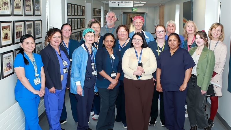 Director of Nursing, Niamh Sheehan and Réalta/Waterford Healing Arts team members