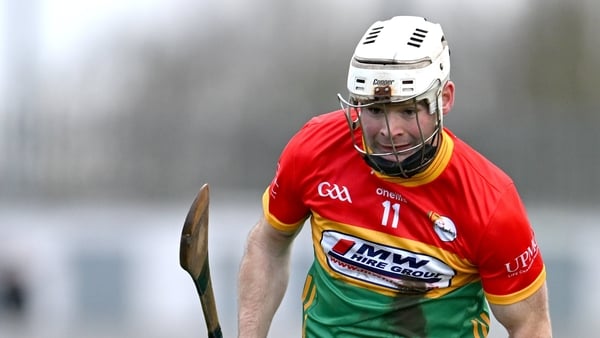 2 February 2025; Martin Kavanagh of Carlow during the Allianz Hurling League Division 1B match between Carlow and Waterford at Netwatch Cullen Park in Carlow. Photo by Stephen Marken/Sportsfile