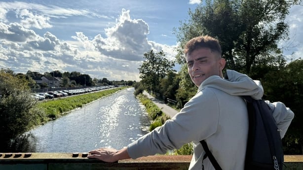 Abdallah says his first impression of Ireland of 'green and lovely' still holds