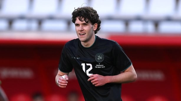 16 May 2026; Rory Finneran of Republic of Ireland during the international friendly match between Republic of Ireland and Grenada at Estadio Nueva Condomina in Murcia, Spain. Photo by Stephen McCarthy/Sportsfile