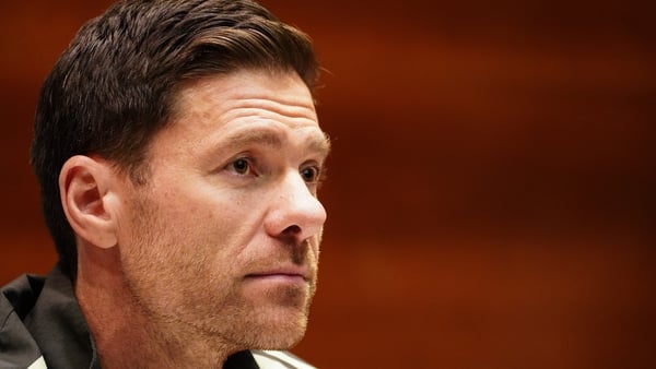 Real Madrid head coach Xabi Alonso holds a press conference in Jeddah, Saudi Arabia, ahead of the Spanish Super Cup final to be played against Barcelona, on January 10, 2026.
