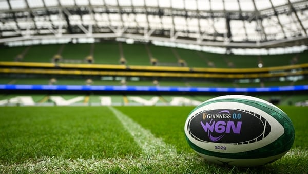 17 May 2026; A general view ahead of the Women's 6 Nations Rugby Championship match between Ireland and Scotland at the Aviva Stadium in Dublin. Photo by Shauna Clinton/Sportsfile