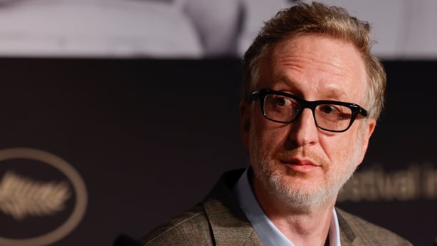 James Gray speaks during the Paper Tiger press conference at the Cannes Film Festival on 17 May, 2026. (Photo by Teresa Suarez/Pool/Getty Images)