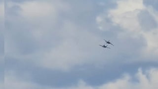 US fighter jets collide midair during aerial demonstration in Idaho