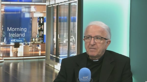 William Shomali speaking in studio
