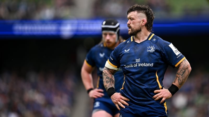 2 May 2026; Andrew Porter of Leinster during the Investec Champions Cup semi-final match between Leinster and RC Toulon at the Aviva Stadium in Dublin. Photo by Seb Daly/Sportsfile