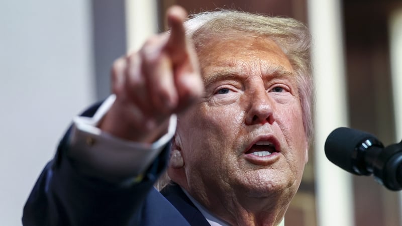 US President Donald Trump during a healthcare affordability event in the South Court Auditorium of the Eisenhower Executive Office Building at the White House in Washington, DC, US, on Monday, May 18, 2026.