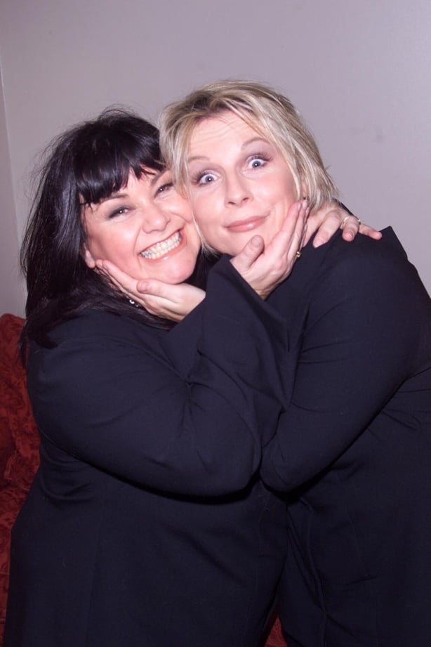 Dawn French and Jennifer Saunders