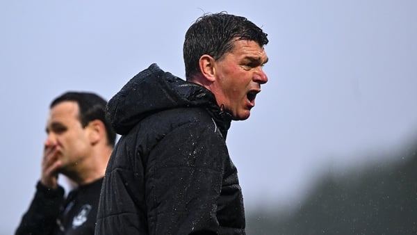 18 May 2026; Drogheda United manager Kevin Doherty reacts during the SSE Airtricity Men’s Premier Division match between Waterford and Drogheda United at the RSC in Waterford. Photo by Piaras Ó Mídheach/Sportsfile