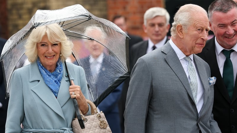 King Charles and Queen Camilla at Thompson Dock, Belfast
