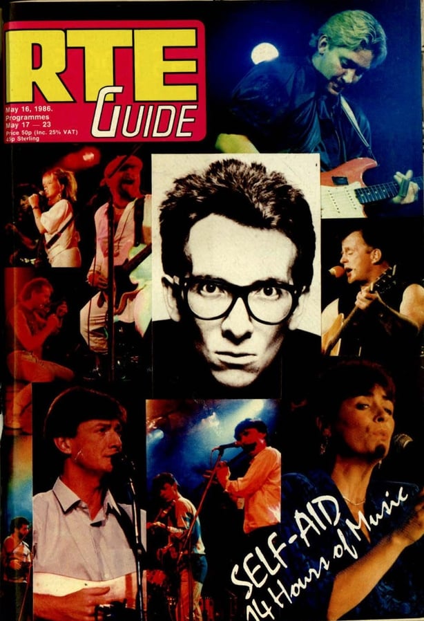 RTÉ Guide cover May 1986 Self-Aid