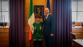 Watch: ‘Brave’ boy who rescued family welcomed to Dáil