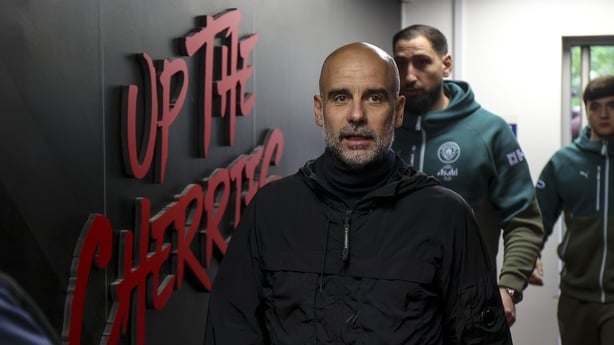 Head Coach Pep Guardiola of Manchester City arriving before the Premier League match between Bournemouth and Manchester City at Vitality Stadium on May 19, 2026 in Bournemouth, England.