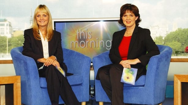 Twiggy (L) and Coleen Nolan present the ITV show This Morning for the first time. Photo: Yui Mok/PA Archive/PA Images
