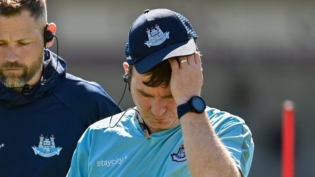 18 May 2025; Dublin manager Niall Ó Ceallacháin during the Leinster GAA Hurling Senior Championship Round 4 match between Kilkenny and Dublin at UPMC Nowlan Park in Kilkenny. Photo by Ramsey Cardy/Sportsfile