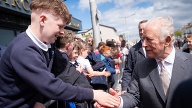 Seagull leaves its mark on Britain’s King Charles’ jacket during Northern Ireland visit