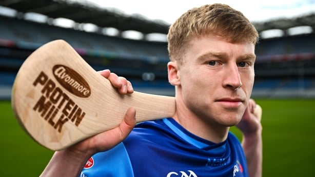 Kilkenny hurler and Avonmore Protein Milk brand ambassador Martin Keoghan poses for a portrait at Croke Park for the announcement of Avonmore Protein Milk's five year extension of its long standing partnership with the GAA and GPA. Photo by Sam Barnes/Sportsfile 