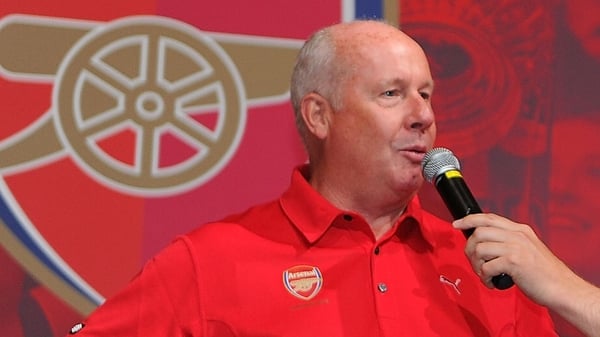 SINGAPORE - JULY 17: of Arsenal attend a fans party at the Shnagri-La hotel on July 17, 2015 in Singapore. (Photo by Stuart MacFarlane/Arsenal FC via Getty Images)