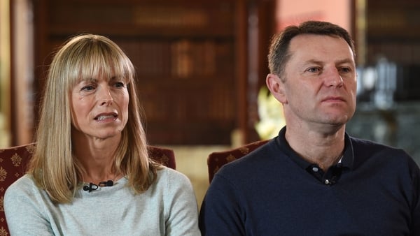 File photo dated 30/04/17 of Kate and Gerry McCann. The parents of Madeleine McCann have said they are"disappointed" that a new true crime drama about their daughter's disappearance was made without them being consulted or asked for consent. Kate and Gerr