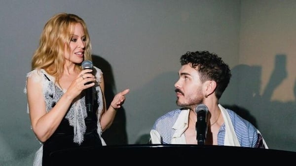 Rudi Douglas duets with Kylie Minogue