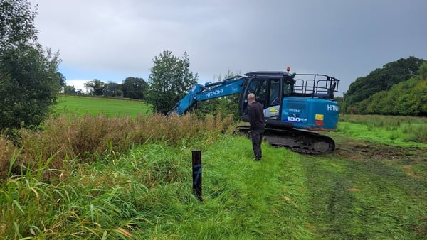 OPW works along the River Skane