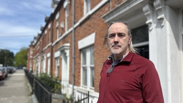 Tom Muckian, who lives in a terraced house in Dundalk in County Louth