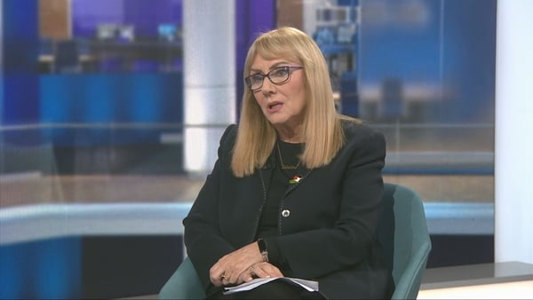 Senator Frances Black is interviewed on RTE's Six One News