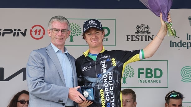 Williem O'Connor wins the best County Rider Award