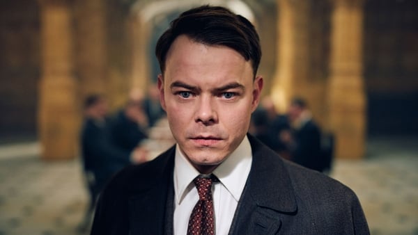First-look photo of Charlie Heaton as Charles Shelby in the BBC drama Peaky Blinders. Photo: Robert Viglasky/BBC/PA Wire