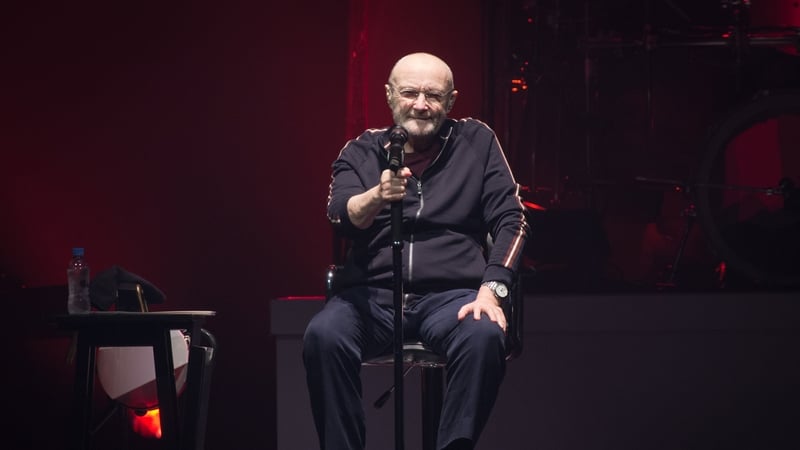 Collins says he can't see himself performing live again