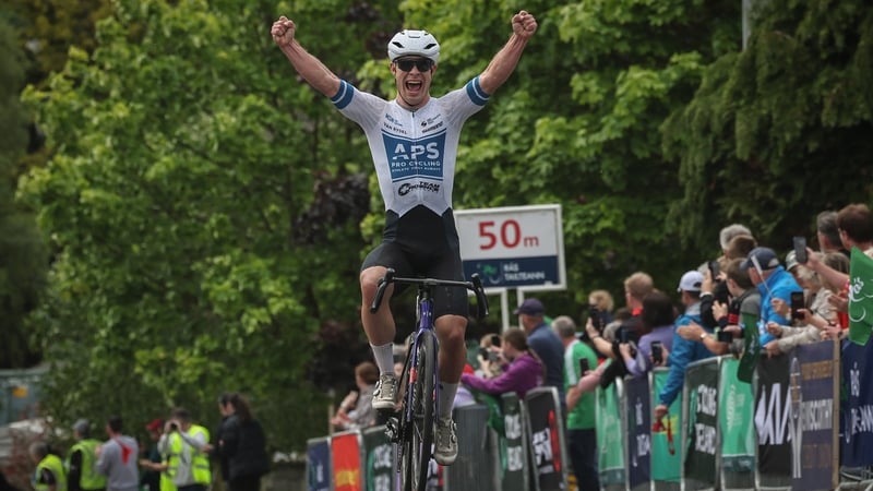 Flanagan launches surprise move to win stage 3 of Rás