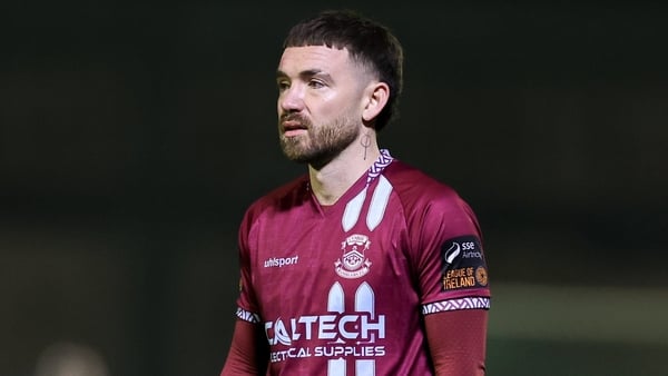 Dylan McGlade of Cobh Ramblers during the SSE Airtricity Men's First Division match between Cobh Ramblers and Bray Wanderers at St Colman's Park in Cobh, Cork.