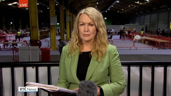 Samantha Libreri live at 1 from Dublin Central count