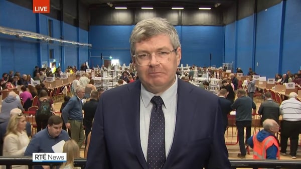 Pat McGrath live at 1 from Galway West count